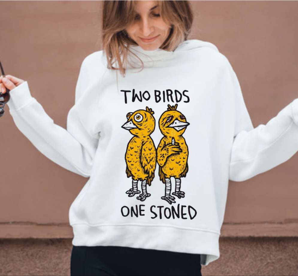 TWO BIRDS 1 STONED